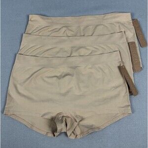 SKIMS NWT Soft Smoothing Seamless Boy Short XL Color Clay, Set Of Three